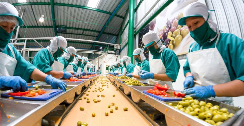 O mercado de trabalho na indústria de alimentos